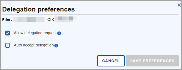 EDGARNext-Delegation preference options to allow requests and auto-accept requests.png